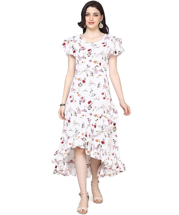 Floral Maxi Dress Outfit Ideas for Women
